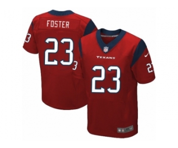 Men's Nike Houston Texans #23 Arian Foster Elite Red Alternate NFL Jersey