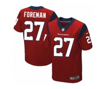 Men's Nike Houston Texans #27 D'Onta Foreman Elite Red Alternate NFL Jersey