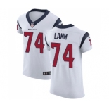 Men's Nike Houston Texans #74 Kendall Lamm White Vapor Untouchable Elite Player NFL Jersey