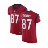 Men's Nike Houston Texans #87 Demaryius Thomas Red Alternate Vapor Untouchable Elite Player NFL Jersey