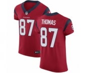 Men's Nike Houston Texans #87 Demaryius Thomas Red Alternate Vapor Untouchable Elite Player NFL Jersey