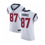 Men's Nike Houston Texans #87 Demaryius Thomas White Vapor Untouchable Elite Player NFL Jersey