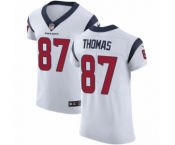 Men's Nike Houston Texans #87 Demaryius Thomas White Vapor Untouchable Elite Player NFL Jersey