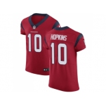 Nike Houston Texans #10 DeAndre Hopkins Red Alternate Men Stitched NFL Vapor Untouchable Elite Jersey