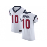 Nike Houston Texans #10 DeAndre Hopkins White Men Stitched NFL Vapor Untouchable Elite Jersey