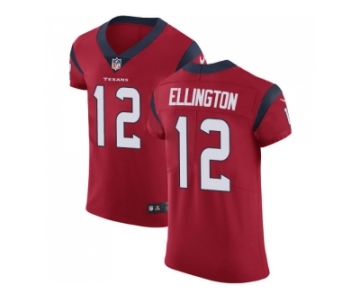 Nike Houston Texans #12 Bruce Ellington Red Alternate Men Stitched NFL Vapor Untouchable Elite Jersey