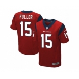 Nike Houston Texans #15 Will Fuller Red Alternate Men's Stitched NFL Elite Jersey