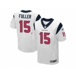 Nike Houston Texans #15 Will Fuller White Men's Stitched NFL Elite Jersey