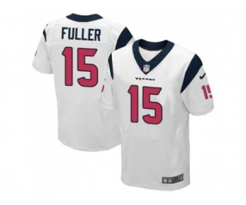 Nike Houston Texans #15 Will Fuller White Men's Stitched NFL Elite Jersey