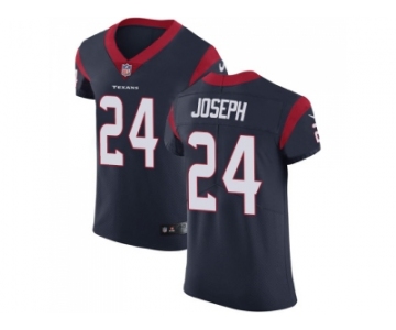 Nike Houston Texans #24 Johnathan Joseph Navy Blue Team Color Men Stitched NFL Vapor Untouchable Elite Jersey