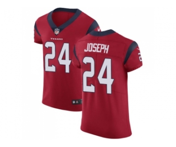 Nike Houston Texans #24 Johnathan Joseph Red Alternate Men Stitched NFL Vapor Untouchable Elite Jersey