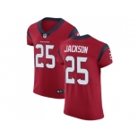 Nike Houston Texans #25 Kareem Jackson Red Alternate Men Stitched NFL Vapor Untouchable Elite Jersey