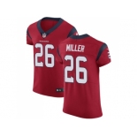 Nike Houston Texans #26 Lamar Miller Red Alternate Men Stitched NFL Vapor Untouchable Elite Jersey