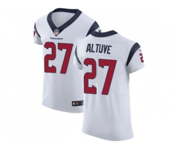 Nike Houston Texans #27 Jose Altuve White Men Stitched NFL Vapor Untouchable Elite Jersey