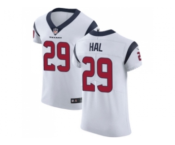 Nike Houston Texans #29 Andre Hal White Men Stitched NFL Vapor Untouchable