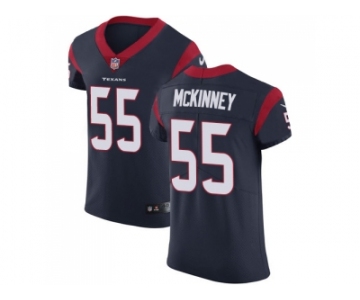 Nike Houston Texans #55 Benardrick McKinney Navy Blue Team Color Men Stitched NFL Vapor Untouchable Elite Jersey