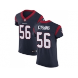 Nike Houston Texans #56 Brian Cushing Navy Blue Team Color Men Stitched NFL Vapor Untouchable Elite Jersey