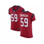 Nike Houston Texans #59 Whitney Mercilus Red Alternate Men Stitched NFL Vapor Untouchable Elite Jersey