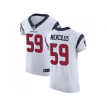 Nike Houston Texans #59 Whitney Mercilus White Men Stitched NFL Vapor Untouchable Elite Jersey