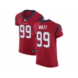 Nike Houston Texans #99 J.J. Watt Red Alternate Men Stitched NFL Vapor Untouchable Elite Jersey