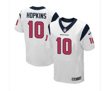 nike nfl jerseys houston texans #10 hopkins white[Elite]