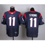 nike nfl jerseys houston texans #11 strong blue[Elite]