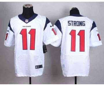 nike nfl jerseys houston texans #11 strong white[Elite]