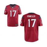 nike nfl jerseys houston texans #17 osweiler red[Elite]