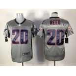 nike nfl jerseys houston texans #20 ed reed grey[Elite shadow]