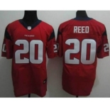 nike nfl jerseys houston texans #20 ed reed red[Elite]