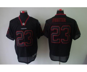 nike nfl jerseys houston texans #23 foster black[Elite lights out]