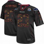 nike nfl jerseys houston texans #23 foster black[camo fashion Elite 50th Patch]