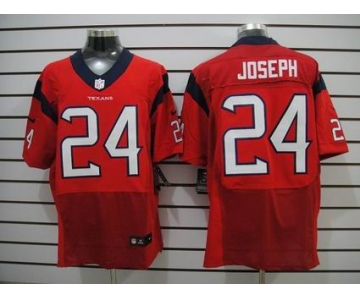 nike nfl jerseys houston texans #24 joseph red[Elite]