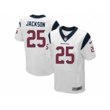 nike nfl jerseys houston texans #25 jackson white[Elite]