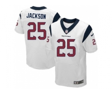 nike nfl jerseys houston texans #25 jackson white[Elite]