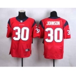 nike nfl jerseys houston texans #30 johnson red[Elite]