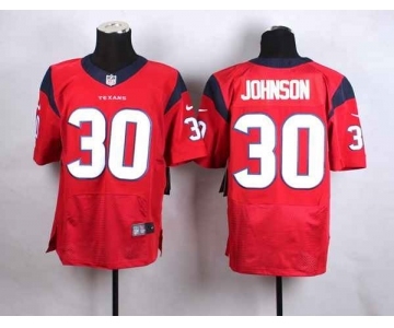 nike nfl jerseys houston texans #30 johnson red[Elite]