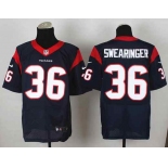 nike nfl jerseys houston texans #36 swearinger blue[Elite]