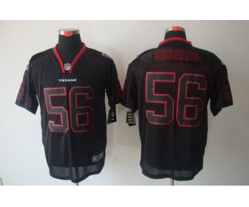 nike nfl jerseys houston texans #56 cushing black[Elite lights out]