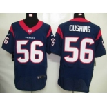 nike nfl jerseys houston texans #56 cushing blue[elite]