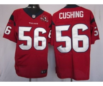 nike nfl jerseys houston texans #56 cushing red[Elite 10th patch]