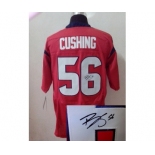 nike nfl jerseys houston texans #56 cushing red[Elite signature]