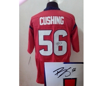 nike nfl jerseys houston texans #56 cushing red[Elite signature]