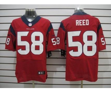 nike nfl jerseys houston texans #58 reed red[Elite]