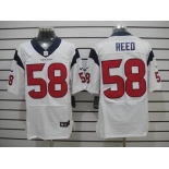 nike nfl jerseys houston texans #58 reed white[Elite]