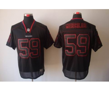 nike nfl jerseys houston texans #59 mercilus black[Elite lights out]