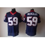 nike nfl jerseys houston texans #59 mercilus blue[elite]