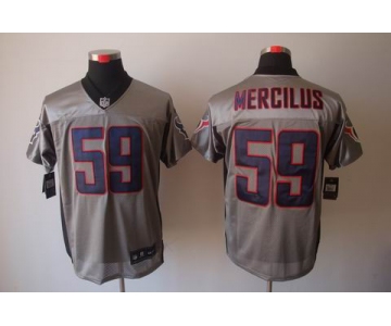 nike nfl jerseys houston texans #59 mercilus grey[Elite shadow]