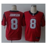 nike nfl jerseys houston texans #8 johnson red[Elite][johnson]