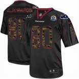 nike nfl jerseys houston texans #80 a.johnson black[camo fashion Elite 50th Patch]